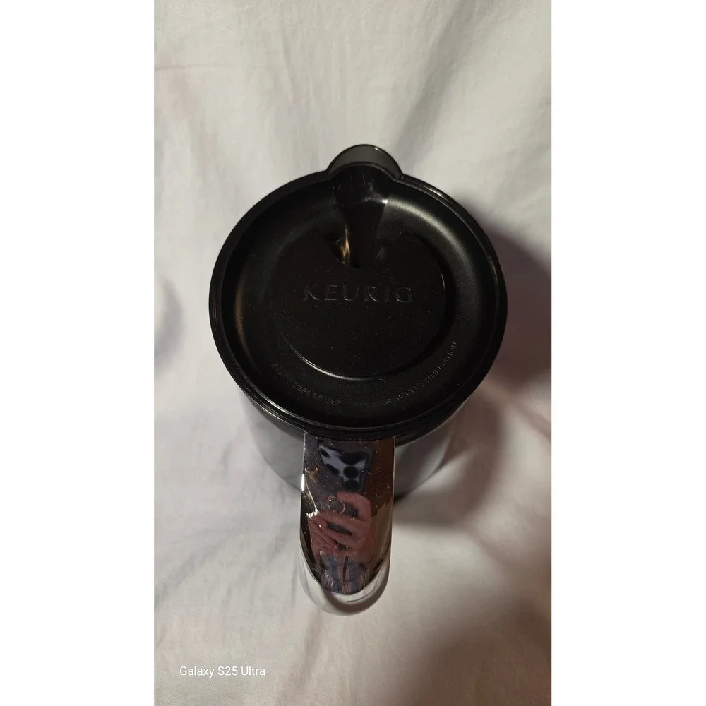 Keurig 2.0 Thermal Carafe Black Stainless Steel Insulated 4 Cup Coffee Pot
